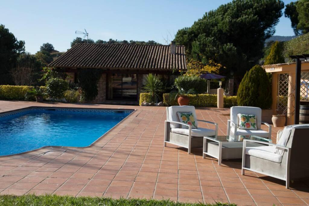 Casa Bella Con Piscina Villa Caldes De Montbui Dış mekan fotoğraf
