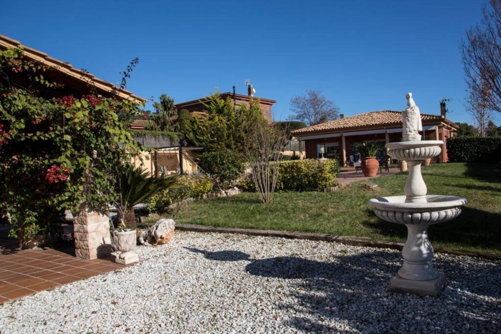 Casa Bella Con Piscina Villa Caldes De Montbui Dış mekan fotoğraf
